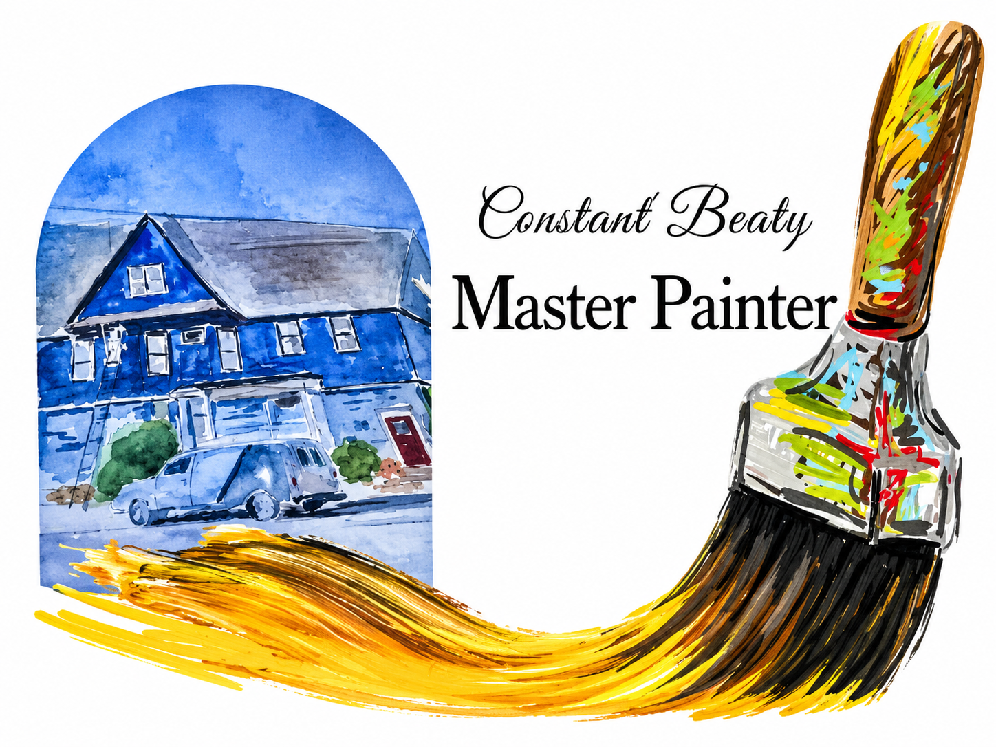Constant Beaty Master Painter logo